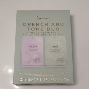 Drench and Tone Duo Skincare Set - Cream and White